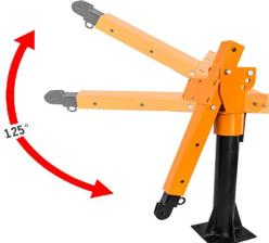 平板貨車上使用車載吊運機需要注意的問題